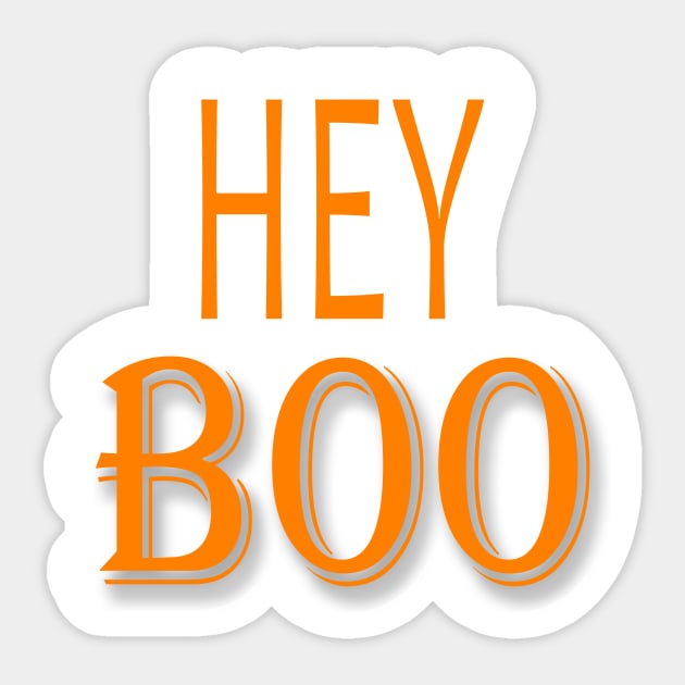 Hey Boo Sticker by NE7th